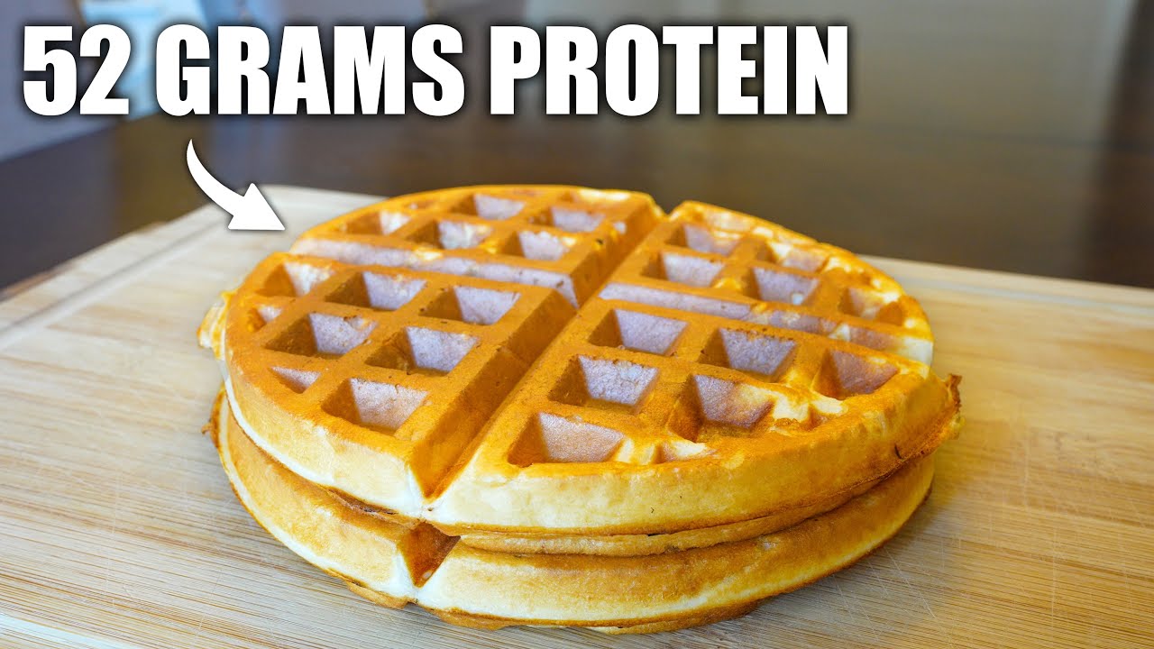 These Simple Waffles Make LOSING WEIGHT Easy! (High Protein/Low Carb)