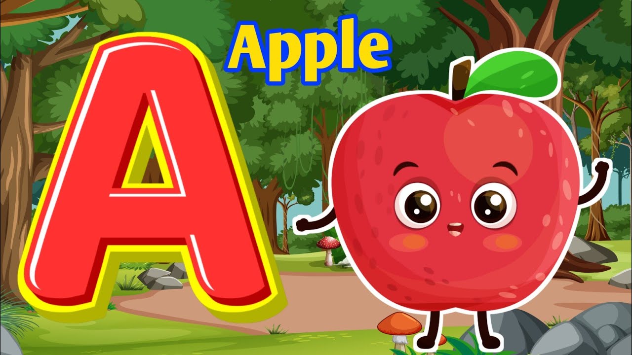 ABC Rhymes for Toddlers |A to Z ABC Phonics Song for Kids | Phonics Fun with A for Apple #kidssongs 