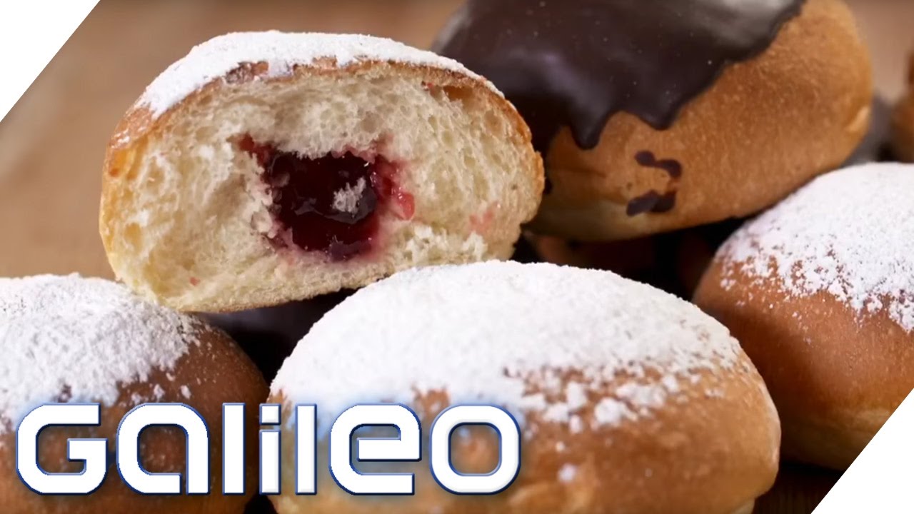 Kuriose Fakten rund um den Krapfen | Galileo | ProSieben