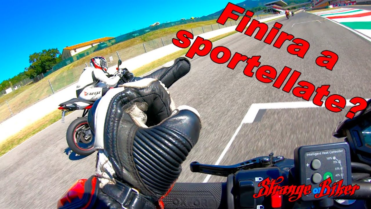 Z800 VS Triumph 675 al Mugello!