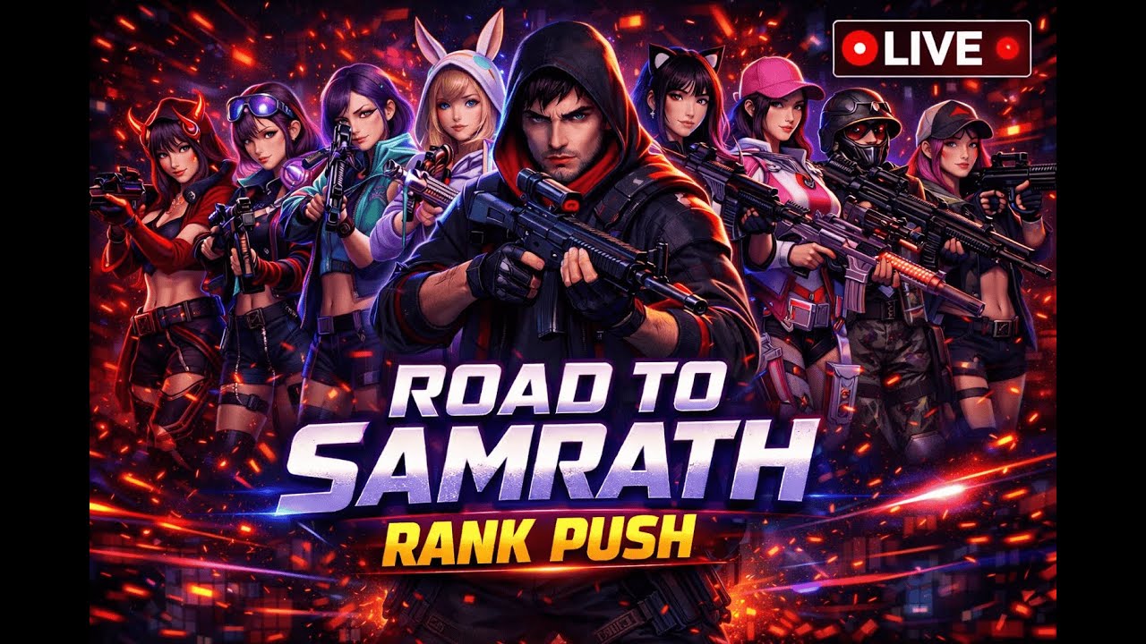 ScarFall Ranked Match | Road to Samrath 💥 Non-Stop Action