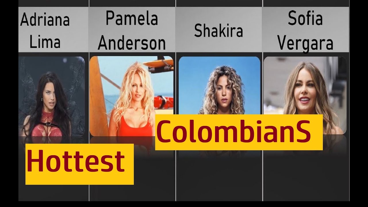 Top 35 Attractive Beautiful Colombian Women in 2022
