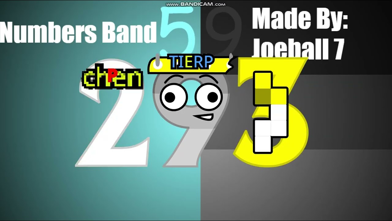 Numbers Bands 57-60