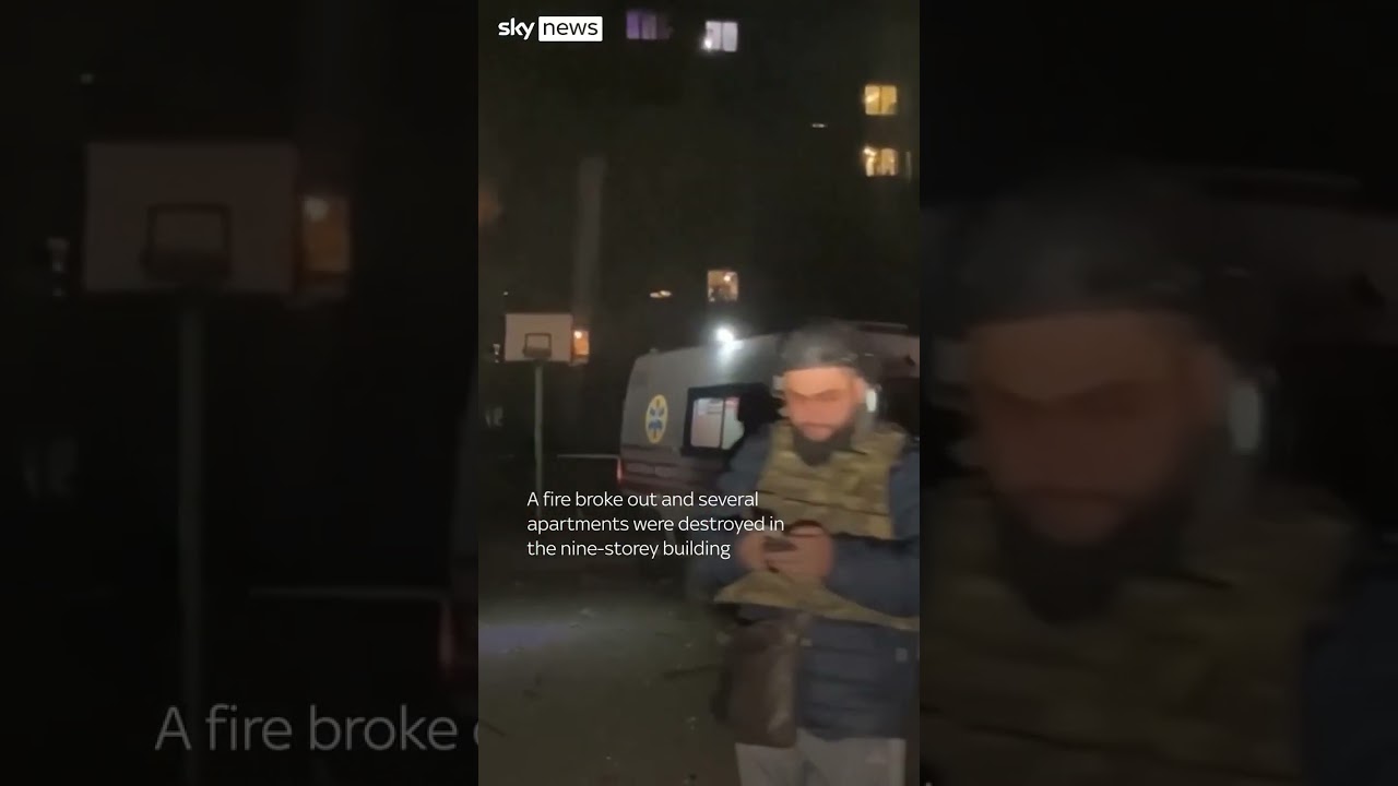 Devastation in Dnipro after deadly drone attack