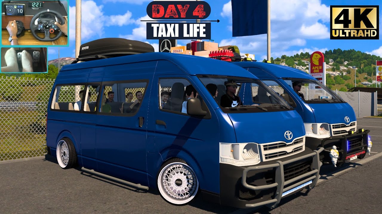 Driving a Toyota HiAce – Delivering People and Stories Across the City