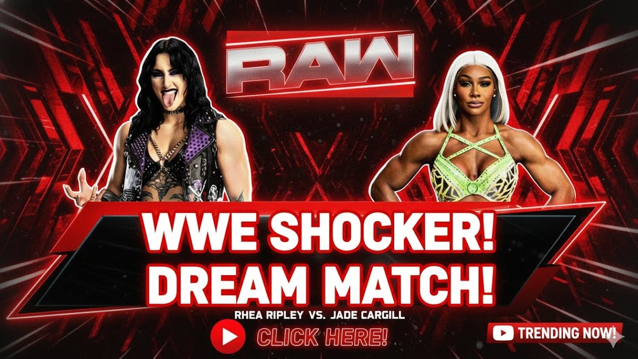Rhea Ripley vs Jade Cargill Full Match | WWE Women Dream Match #wwe #trending 