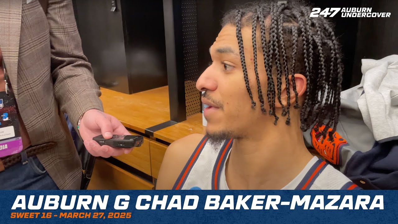 Auburn G Chad Baker-Mazara | NCAAT Michigan win