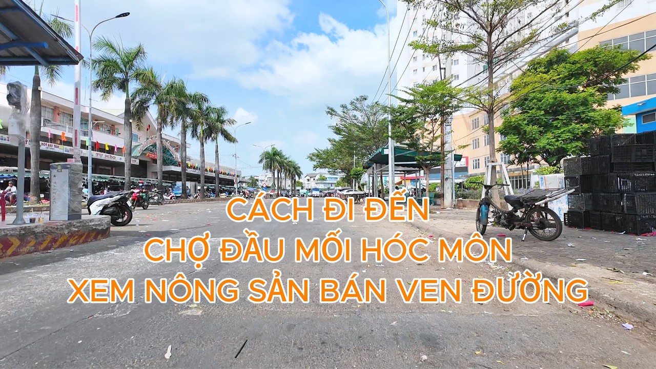 Đường đi Chợ Đầu Mối Hóc Môn An Sương rẽ quốc lộ 22 Tây Ninh 2,7 km hoặc Phan Văn Hớn 3,5 km