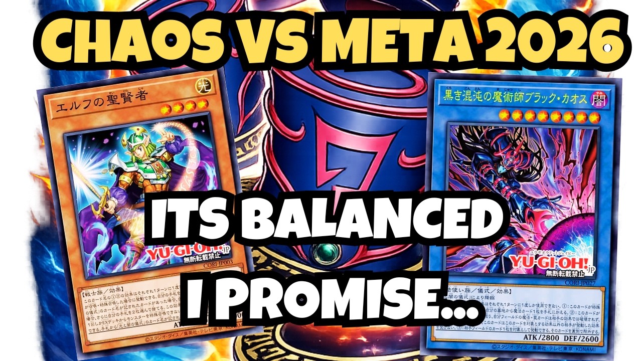 Новая лучшая колода! Хаос против меты 2026 | Список карт Хаоса для TCG | Yu-Gi-Oh! #yugioh