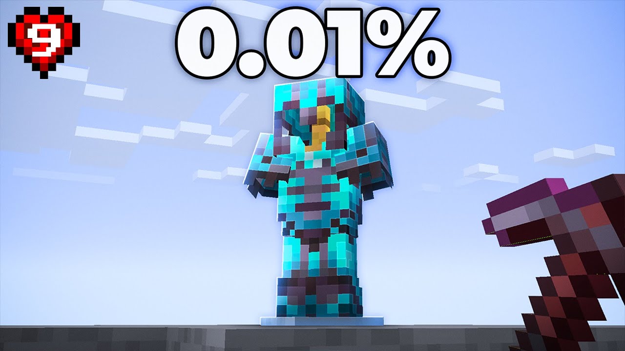Zebrałem NAJRZADSZE ZBROJE w Minecraft Hardcore