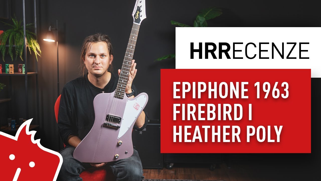HRR: Epiphone 1963 Firebird I Heather Poly