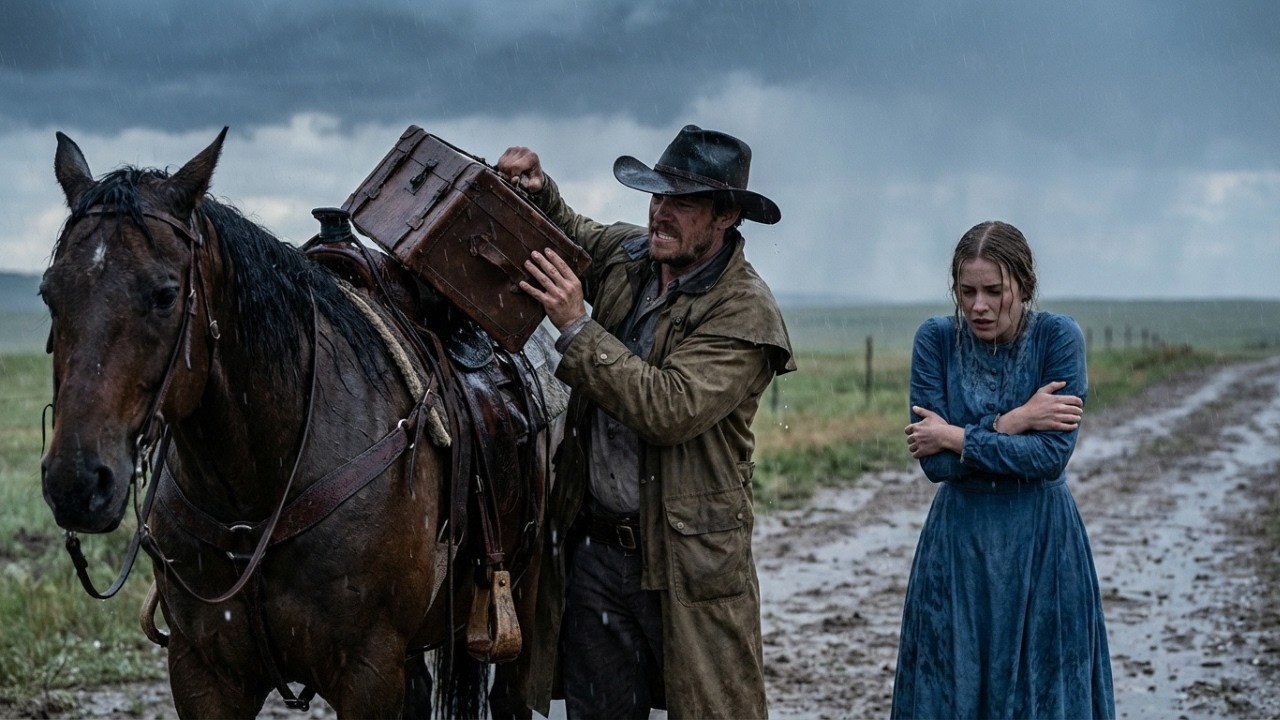 Lone Cowboy Found an Abandoned Mail-Order Bride in the Storm — Not Knowing Hope Was All She Had Left