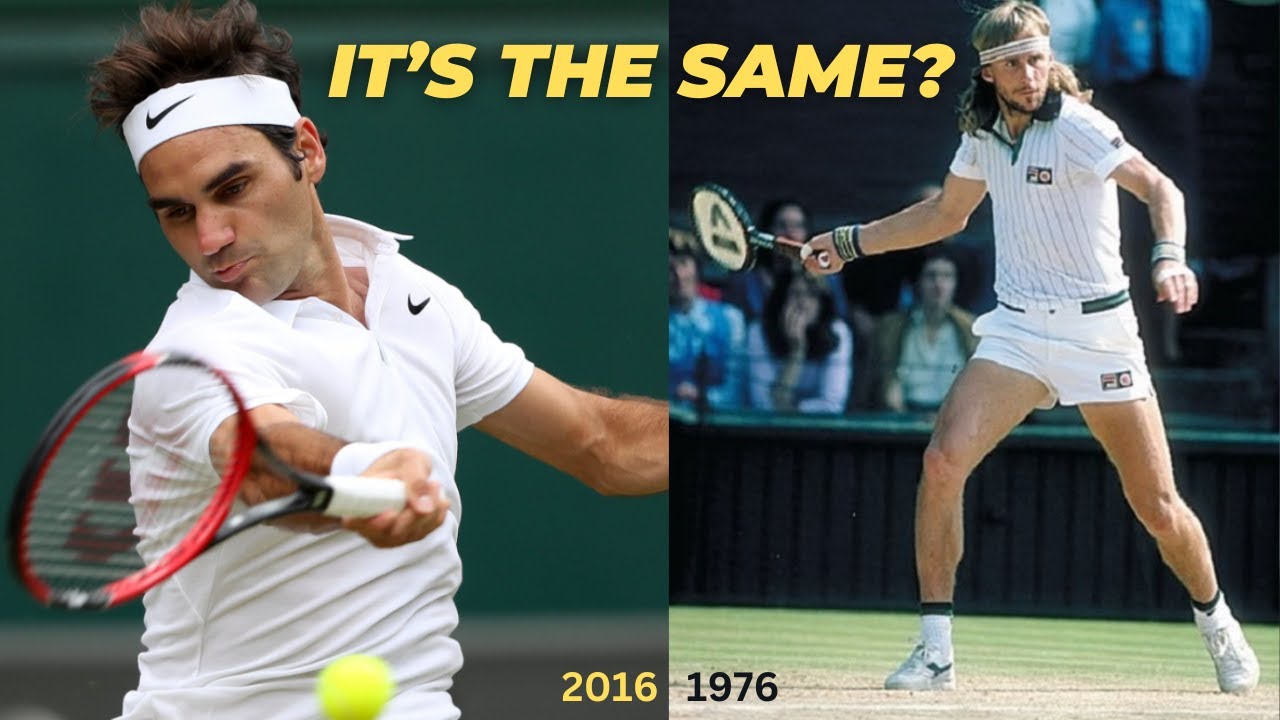 Modern Forehand OR IS IT? (Part 1) Federer, Bjorn Borg, Andre Agassi
