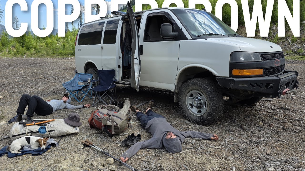 Coppercrown Mountain - Van Life adventures deep in the Canadian Mountains
