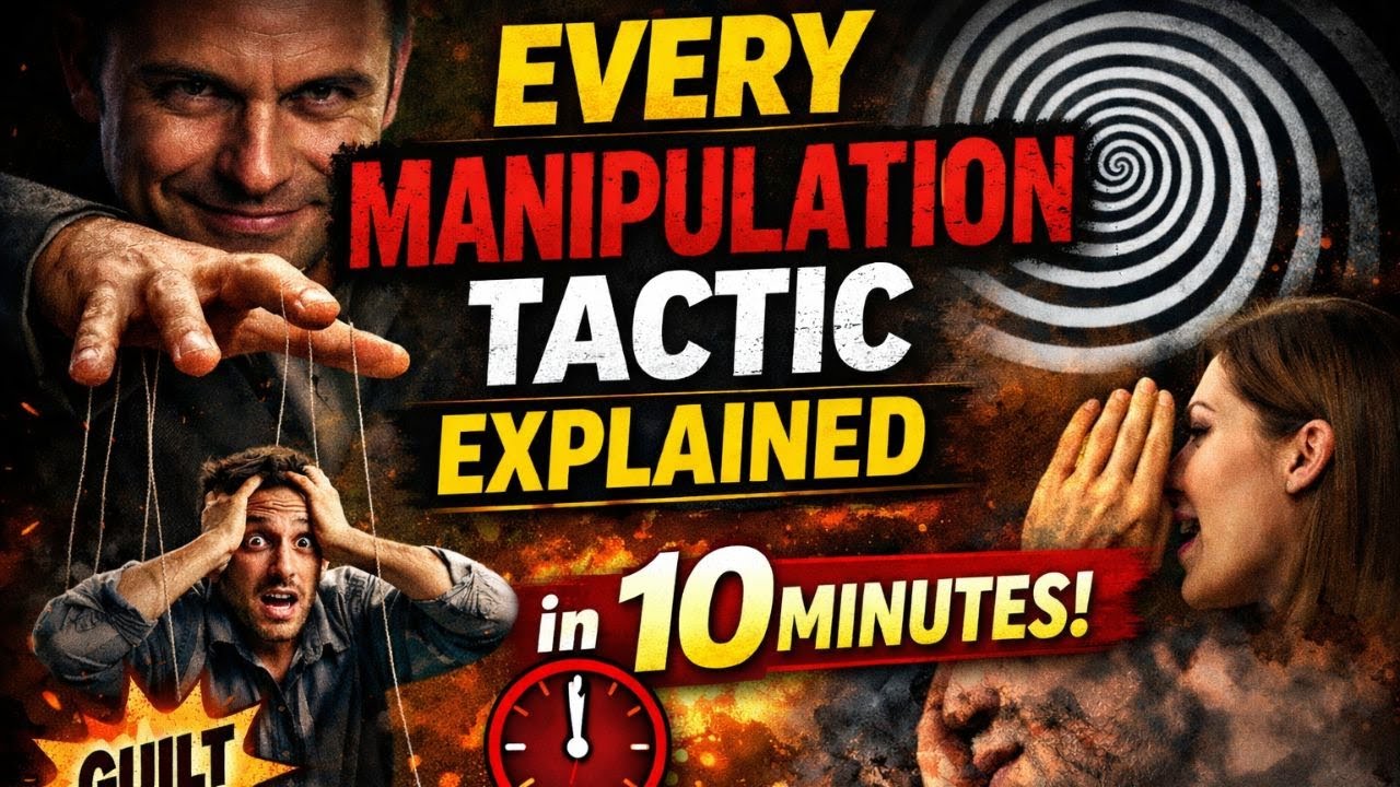 Every Manipulation Tactic Explained in 10 Minutes