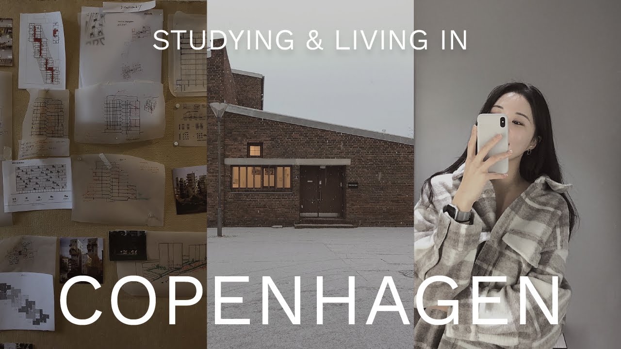 Copenhagen Vlog｜11월 코펜하겐, 먹고 운동하고 공부하는 일상, 크리스마스 마켓, 덴마크 왕립 예술 학교, 건축 석사생활