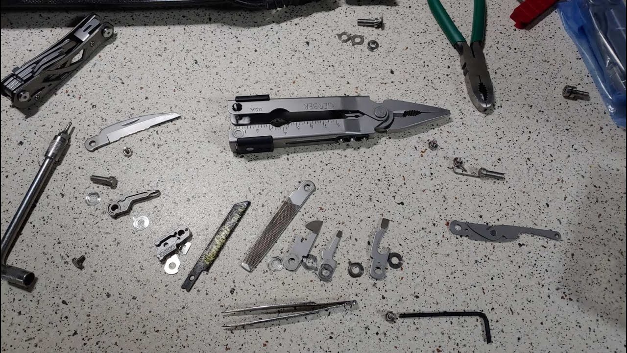 Про винты на мультитулах Gerber MP600