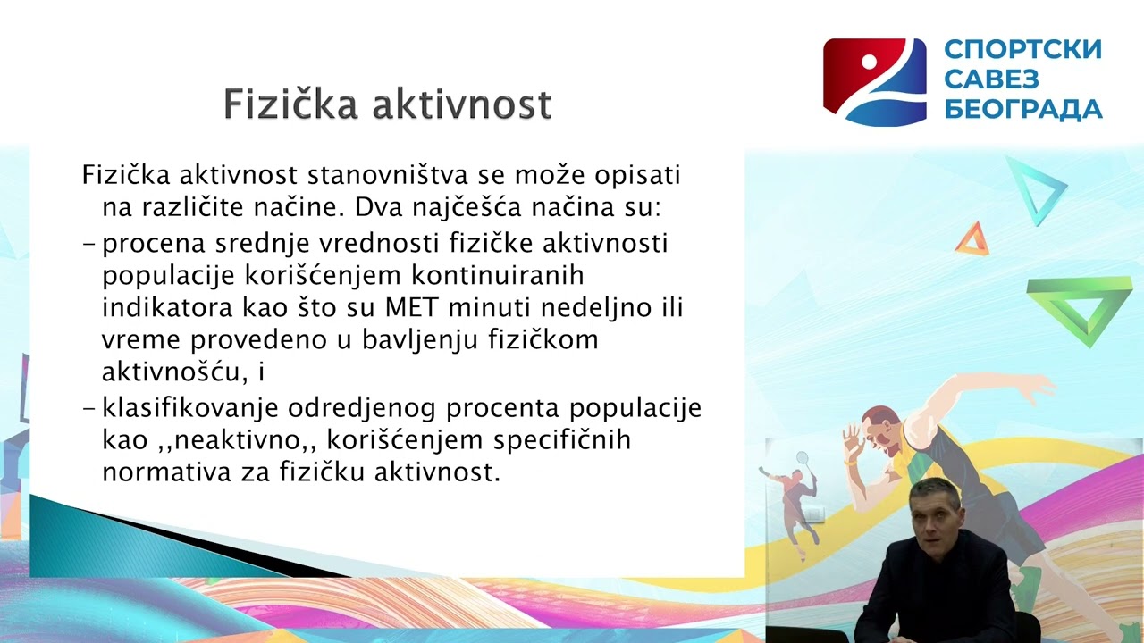 Prof. dr Miloš Maksimović | Fizička aktivnost i zdravlje