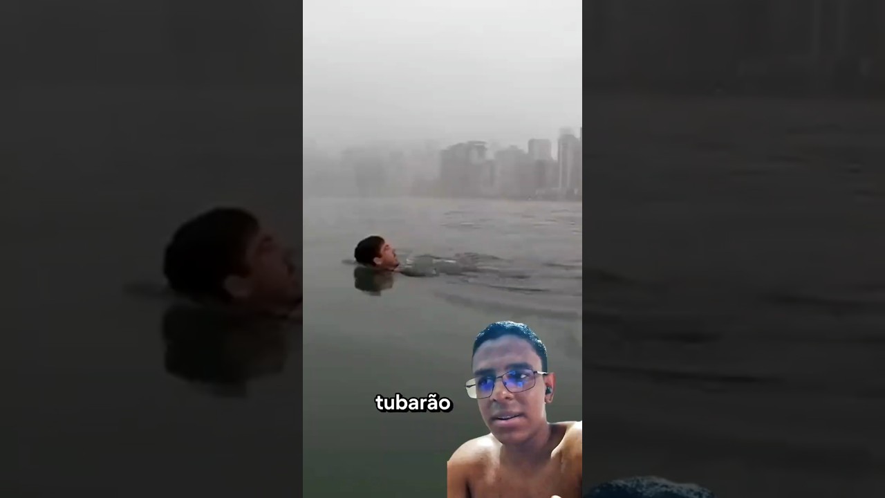 ELE DECIDIU NADAR MAR ADENTRO SOZINHO😱 