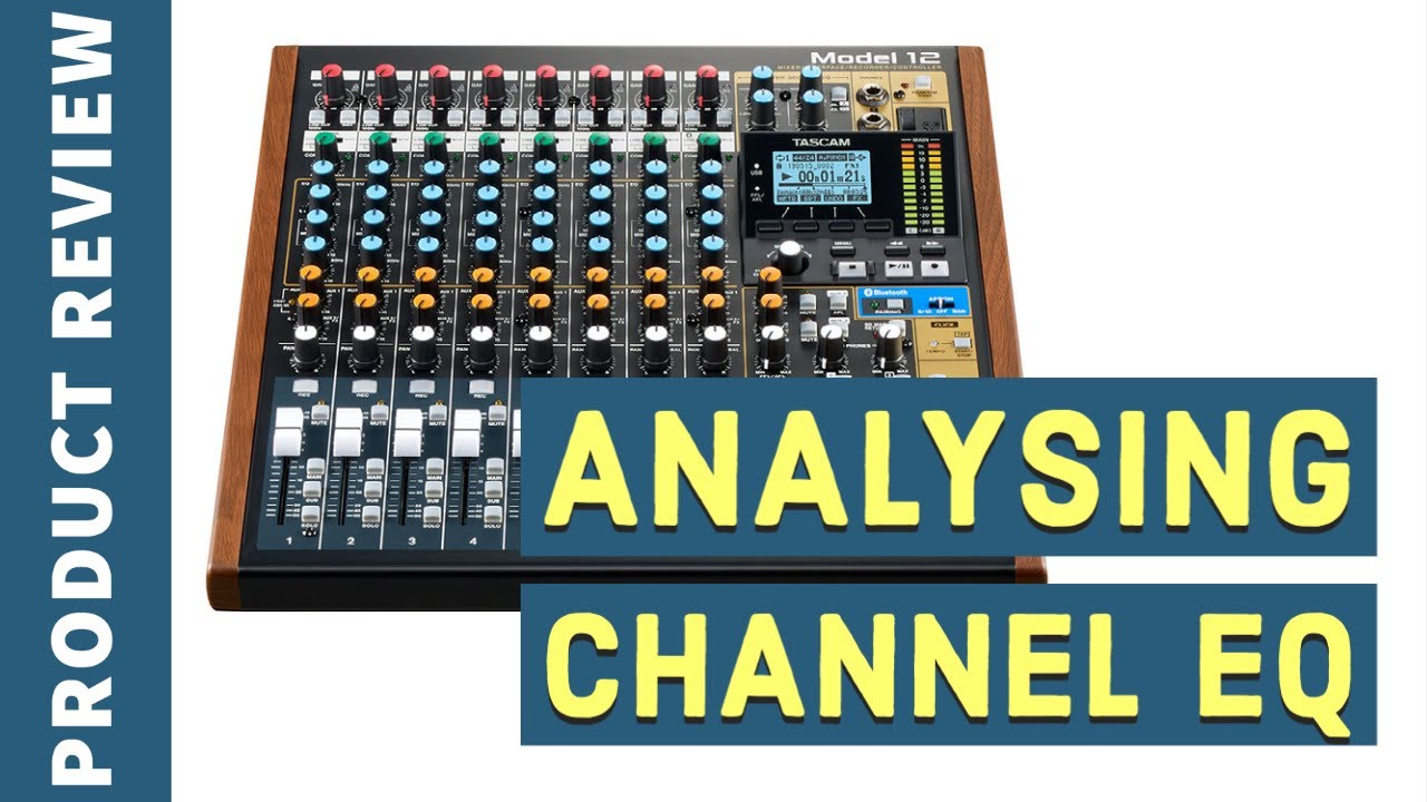 Анализ канального эквалайзера TASCAM Model 12