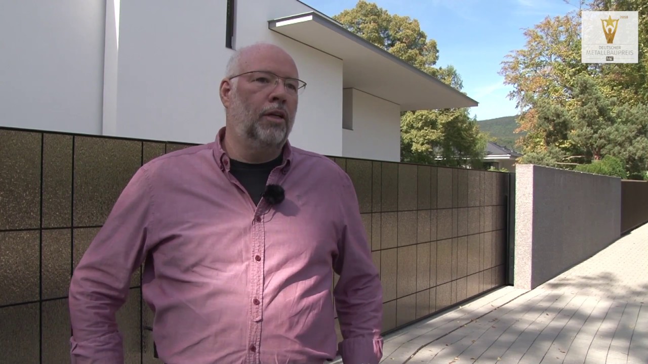 Deutscher Metallbaupreis 2018: Zaun und Toranlage, Frankfurt