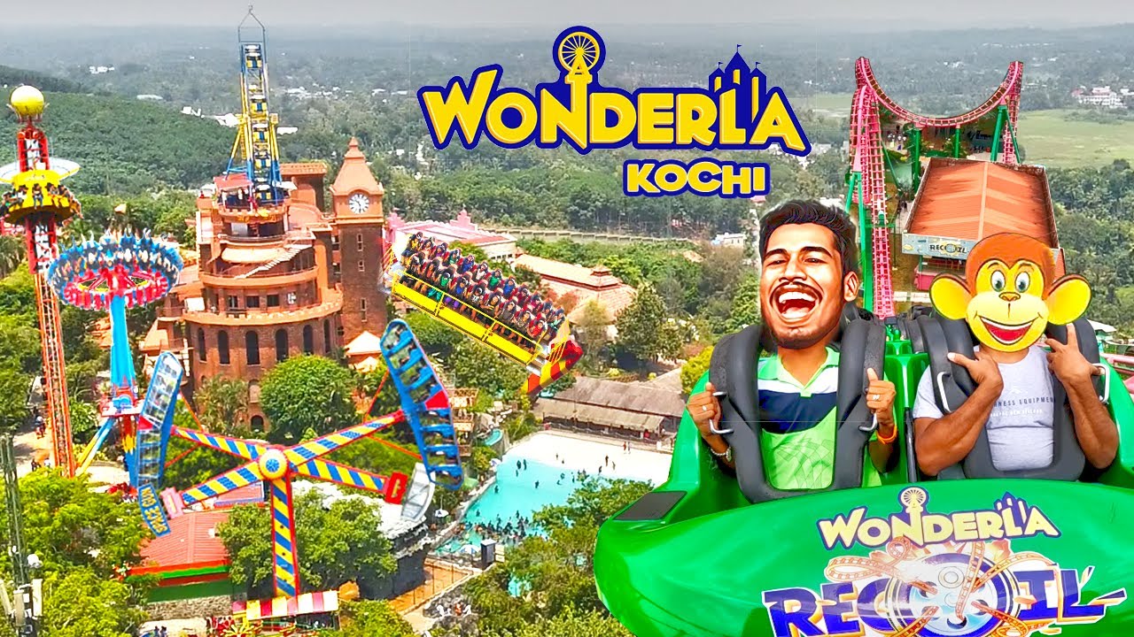 Wonderla Amusement Park Kochi || Theme Park Kochi || Full Tour || THRILL & FUN Rides Veegaland Kochi
