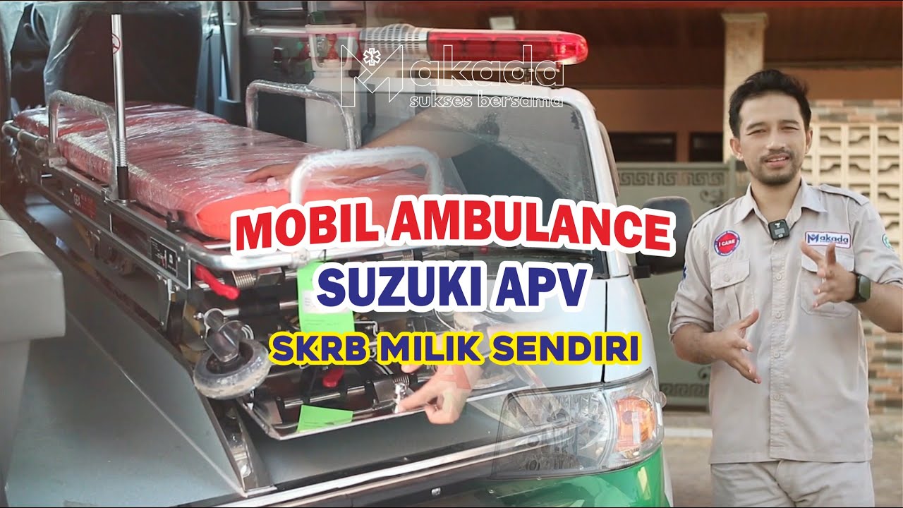 Ambulance Suzuki APV - Siap Melayanai Masyarakat - Terimakasih sudah bikin AMBULANCE Di MAKADA