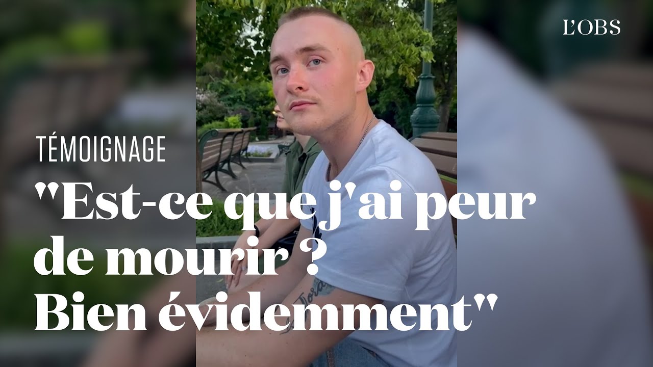 Un légionnaire estonien qui se bat pour l'Ukraine témoigne devant notre caméra