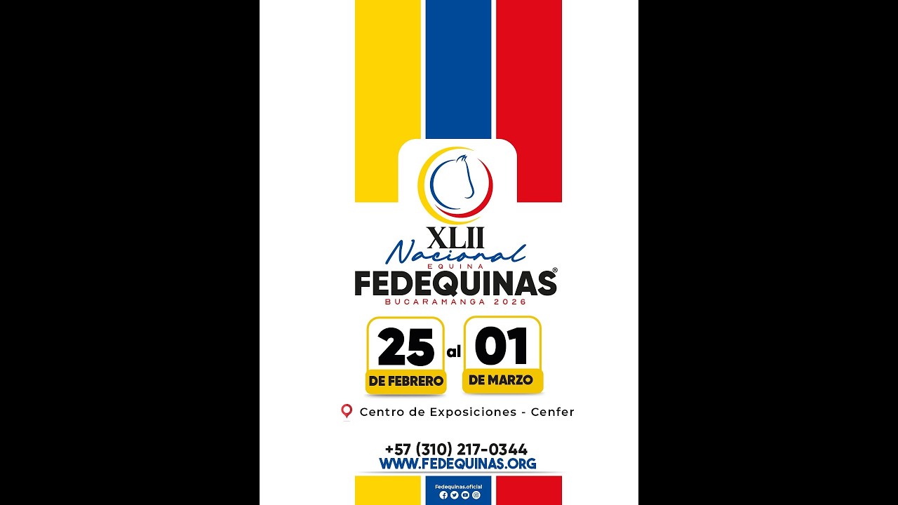ENTRENAMIENTOS PREVIOS  A LA 42° NACIONAL EQUINA -  FEDEQUINAS - BUCARAMANGA 2026.