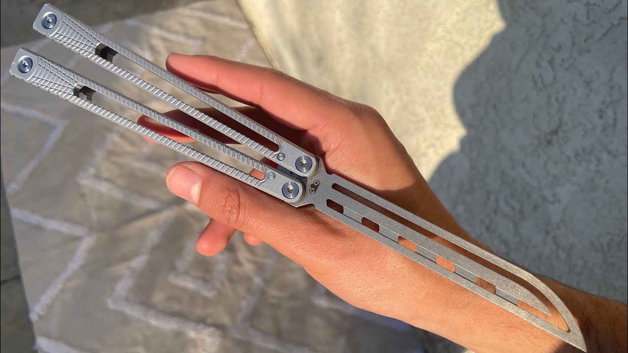 Chaplin to Reverse Chaplin \\ BALISONG TUTORIAL