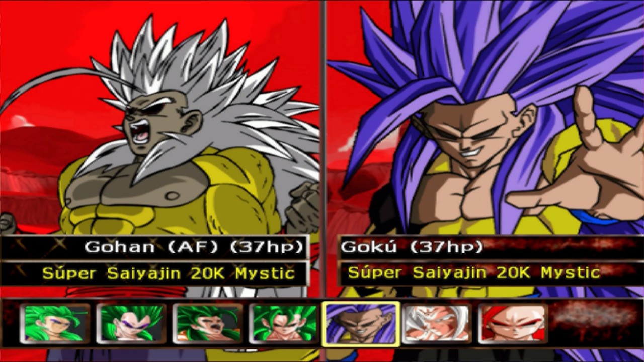 DB BT3 ( XENO MULTIVERSAL SUPREME ) Team Gohan AF SSJ 20k Mystic VS Team Goku AF SSJ20K Mystic