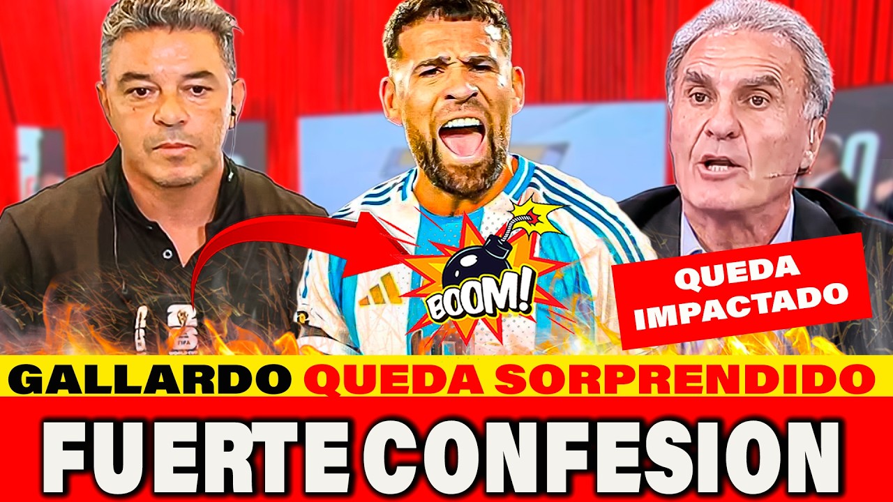 💣BOMBSHELL ON ESPN! Gallardo shocked by the National Team OVER OTAMENDI BEING REPLACED BY LICHA M...