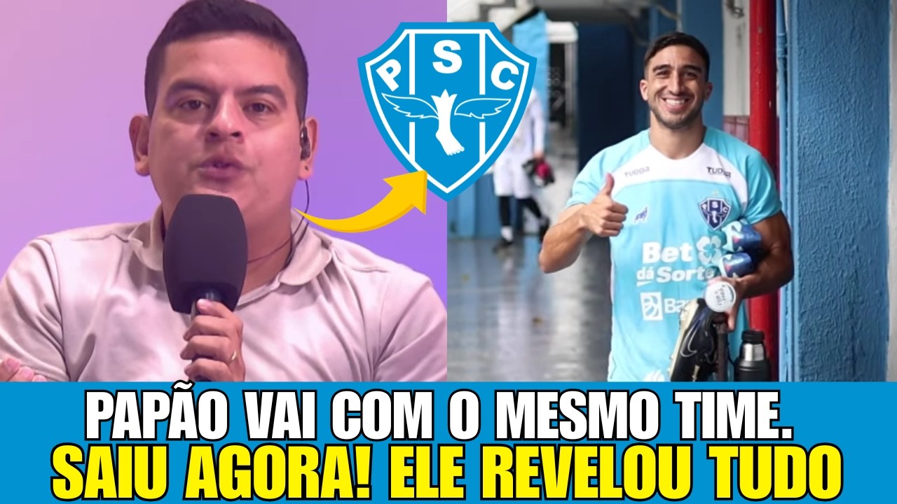 🚨 ATENÇÃO! PAYSANDU DEVE REPETIR O MESMO TIME DO ÚLTIMO RE-PA