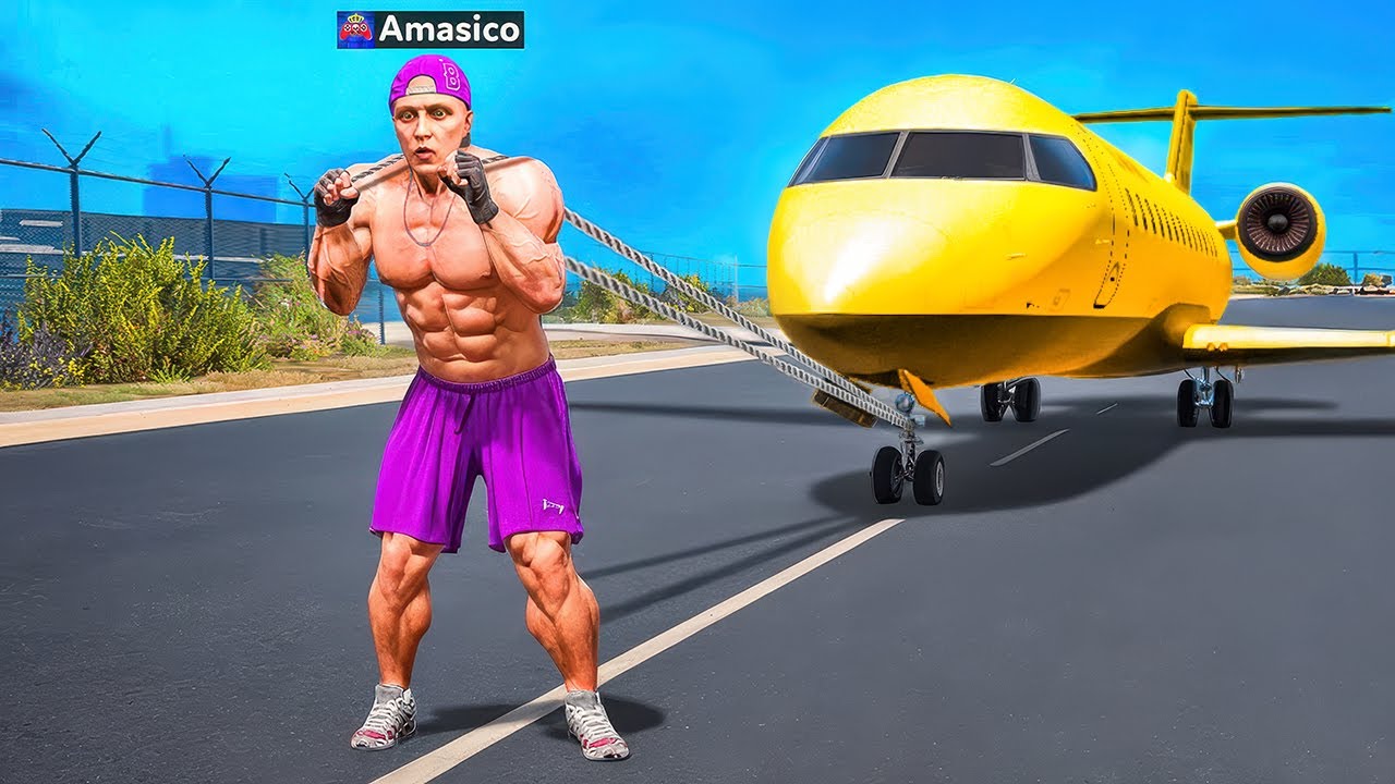 SUNT cel mai PUTERNIC OM din LUME in GTA 5!