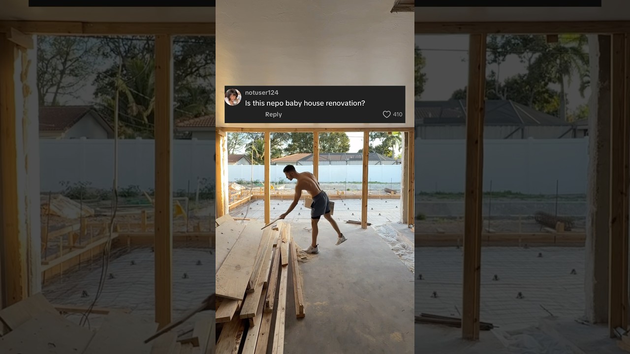 Nepo baby house renovation?