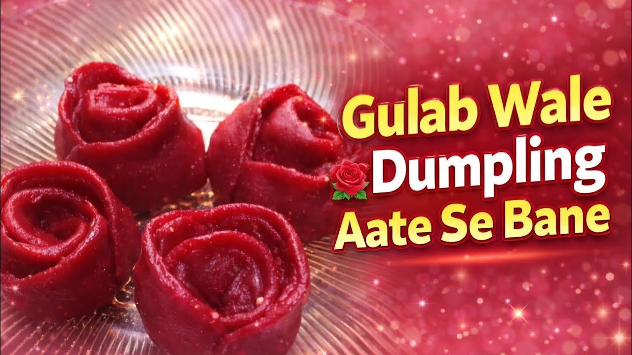 #viral pure veg without onion garlic gulab ke dumpling mix veg paneer ke filling