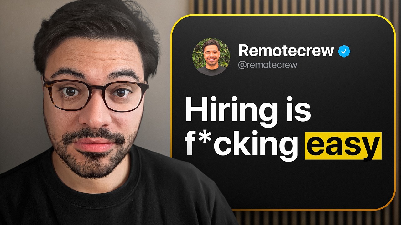 I've Hired 185 People and learned this