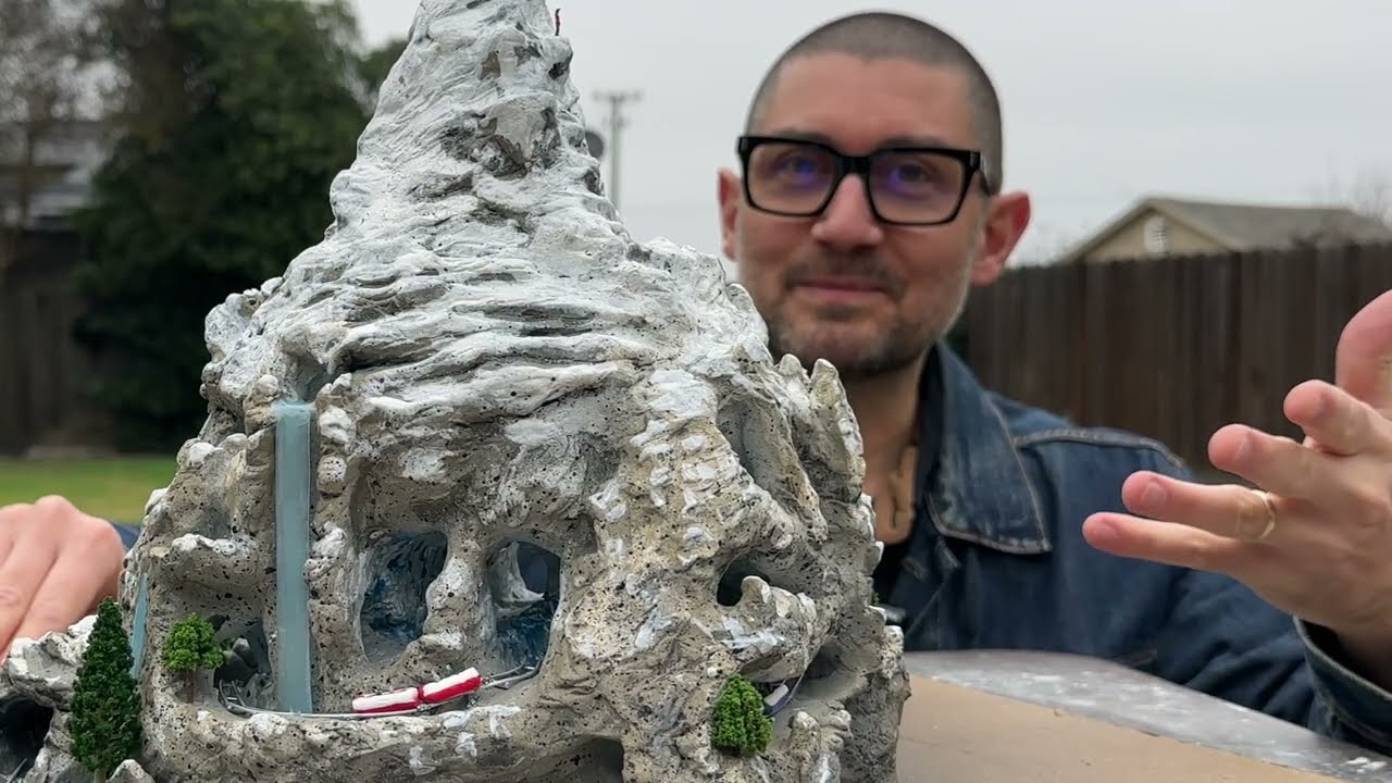 MATTERHORN Handcrafted! I Built a Small Matterhorn!