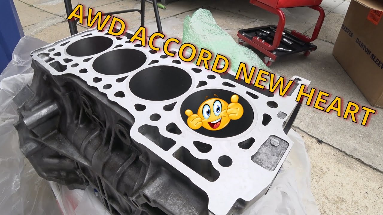 Darton sleeve block. AWD Accord build h22 is getting built.