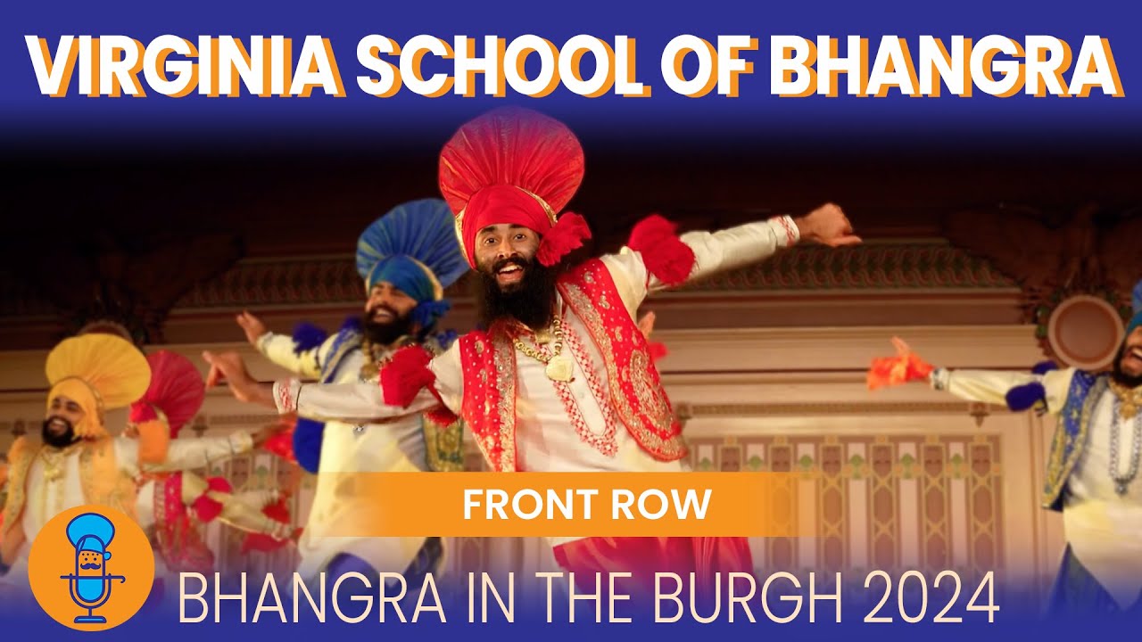 Virginia School of Bhangra | Bhangra in the Burgh 2024 | Front Row 4K