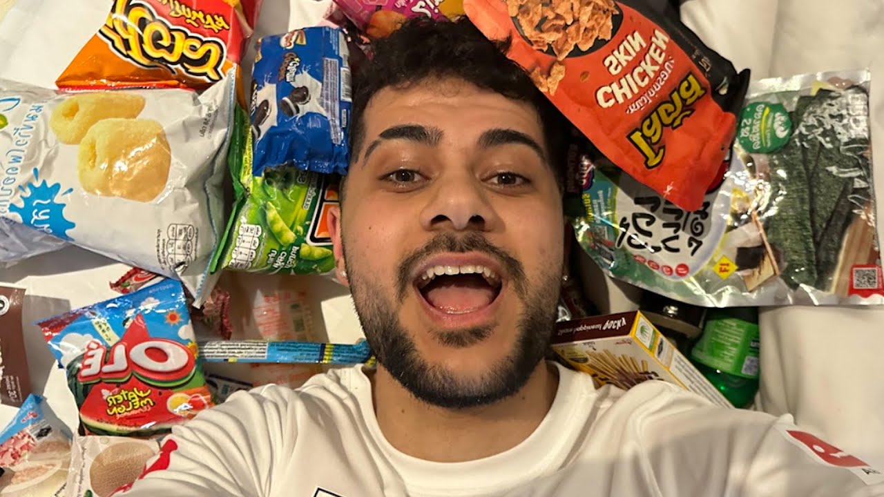 Hamed Probiert Asiatische Süssigkeiten!!!