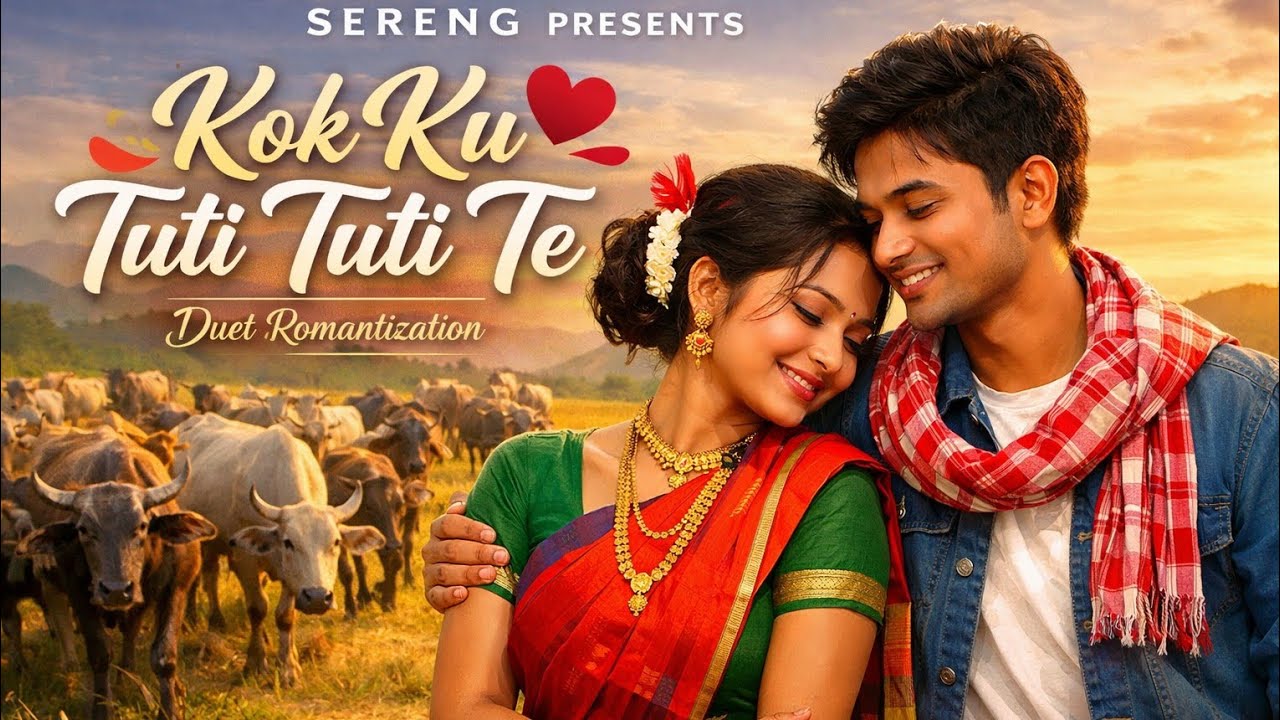 Kok Ku Tutu Tuti Te | New Santali Romantic Cover Song | New Santhali Video Song