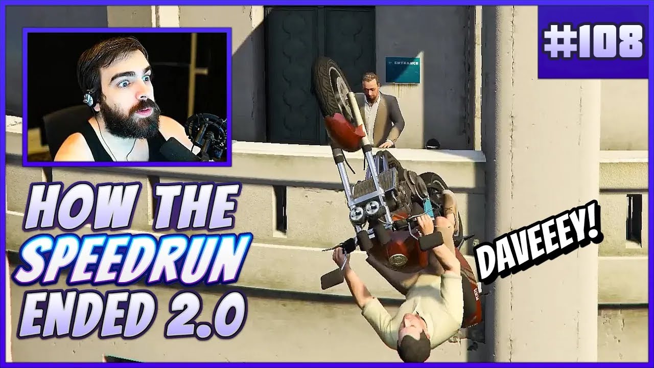 The New Speedrunner Way To Visit Dave - How The Speedrun Ended (GTA V) #108