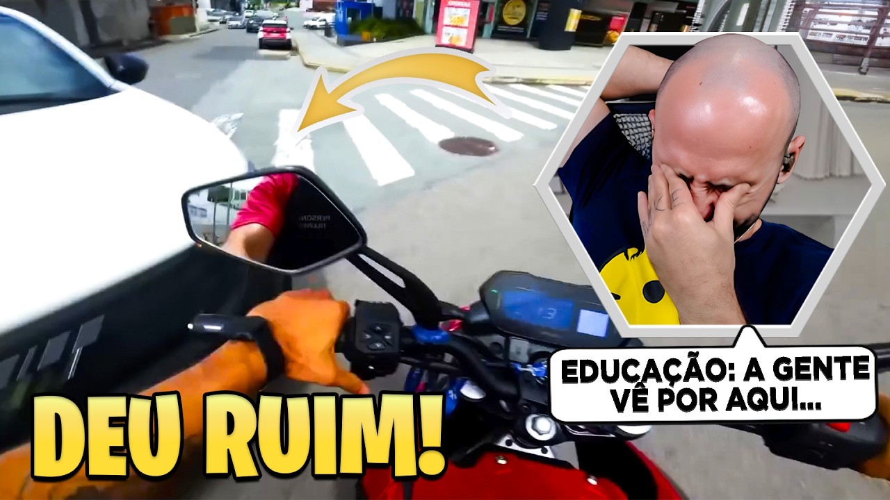 É TANTA GENTE EDUCADA NO TRÂNSITO QUE NEM PARECE O BRASIL - React SUSTOS DE MOTO (EP. 247)