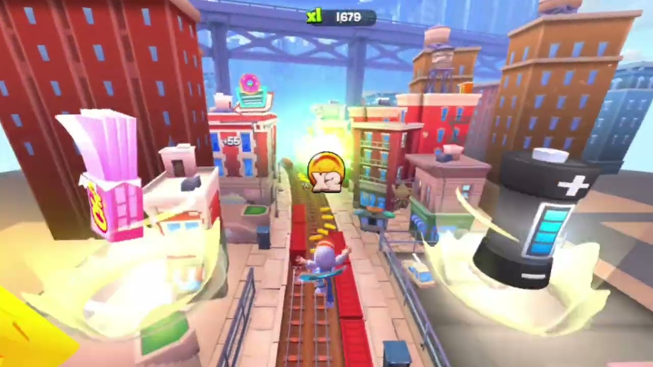 Subway surfers city gameplay | subway surfers