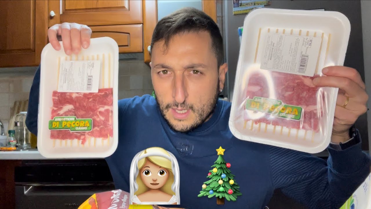 👰🏼‍♀️🎄[SPECIALE IMMACOLATA PER CENA CON FABIO] SVUOTA la SPESA 🛒 col 🇬🇦‼️🥓🥨🍗🍦🍤🍷#️⃣1️⃣6️⃣