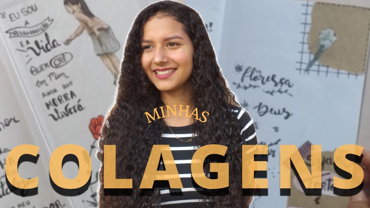 COLAGENS NA BÍBLIA - materiais que eu uso + dicas