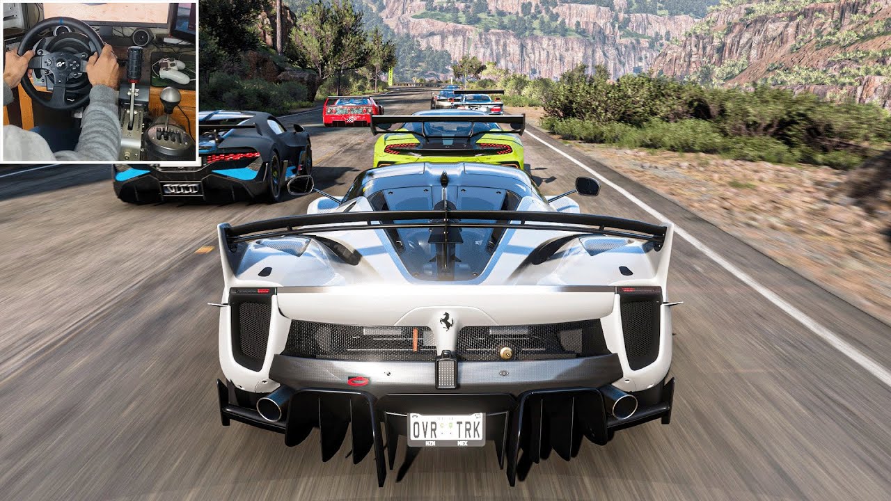 Ferrari FXX K Evo (Goliath Race Unbeatable) - Forza Horizon 5 | Thrustmaster T300RS Gameplay