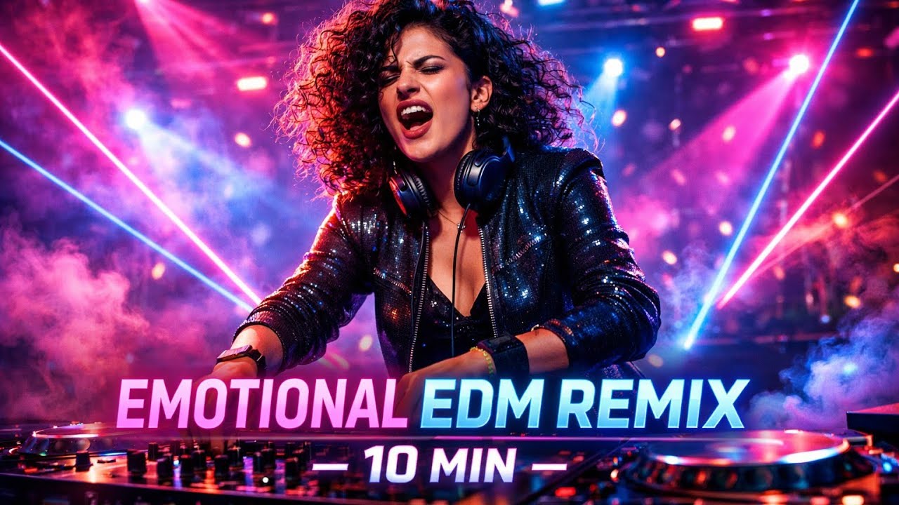 Emotional EDM Remix – 10 Minute DJ Mix (4 Tracks)