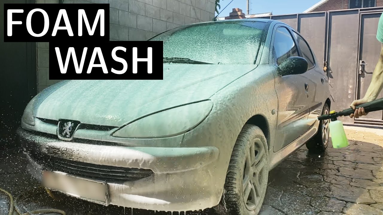 Peugeot 206 Foam Wash | Exterior Car Detailing | ASMR Detail